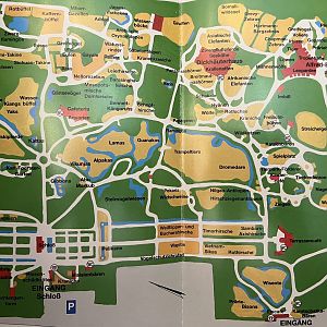 Zoo Map - 2001