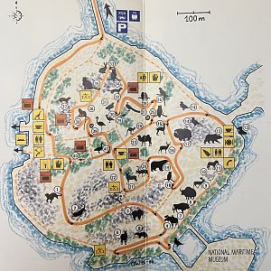 Zoo Map - 1986