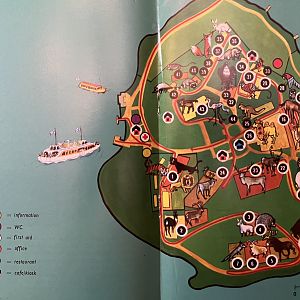 Zoo Map - 1977