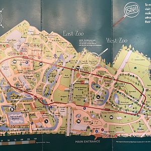 Zoo Map - 2004