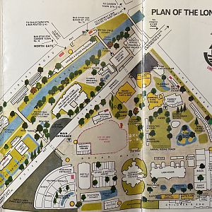 Zoo Map - 1971