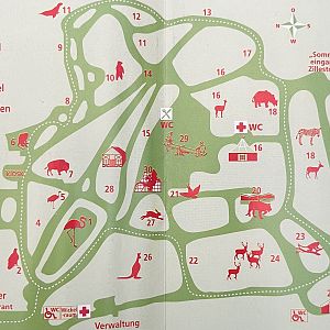 Zoo Map - undated