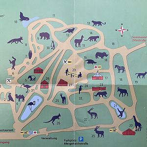 Zoo Map - 2004
