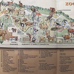 Zoo Map - 2013