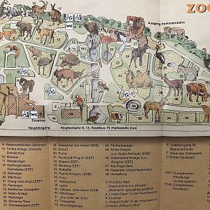Zoo Map - undated