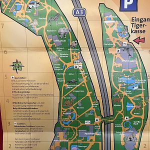 Zoo Map - 2002
