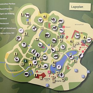 Zoo Map - undated