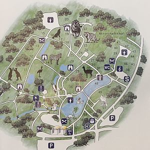 Zoo Map - undated