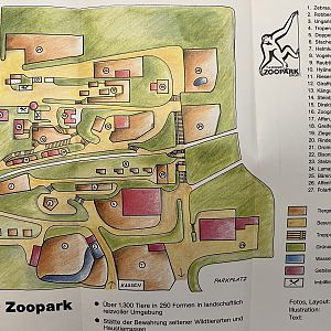 Zoo Map - undated