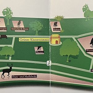 Tierpark Fasanerie Arnstadt Map - 2016?