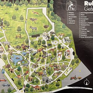 Zoo Map - undated