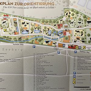 Zoo Map - undated
