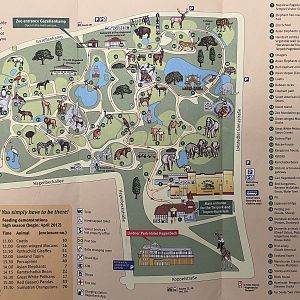 Zoo Map - 2012
