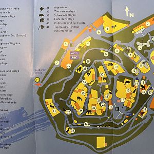 Zoo Map - 1998