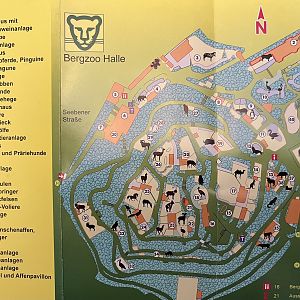 Zoo Map - 1997