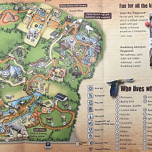 Zoo Map - 2013