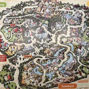 Zoo Map - 2003/04