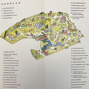 Zoo Map - 1990