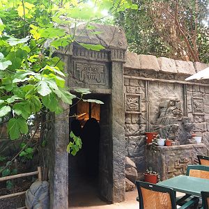 Exterior and exit of the small reptile temple, 2023-05-19