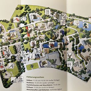 Zoo Map - undated