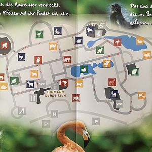 Zoo Map - undated