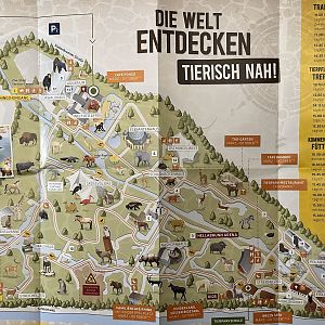 Zoo Map - December 2021 (German)