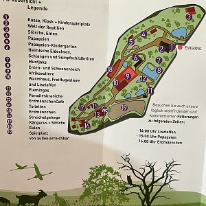 Tierpark Herborn Map - undated