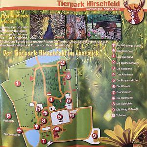 Tierpark Hirschfeld Map - undated