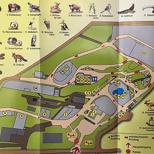 Tierpark Klingenthal Map - 2016
