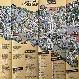 Zoo Map - August 2017