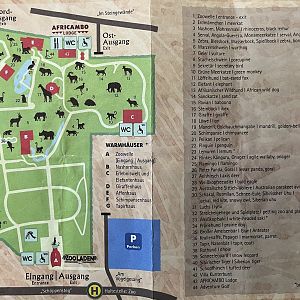 Zoo Map - 2020