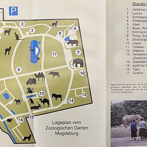 Zoo Map - undated