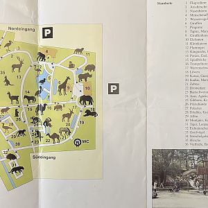 Zoo Map - 1999