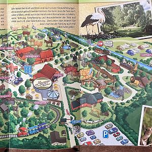 Tierpark Nadermann Map - undated
