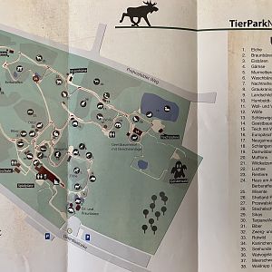 Zoo Map - undated