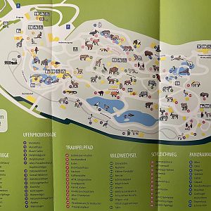 Zoo Map - 2012 (German)