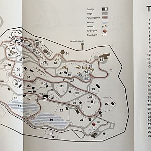 Zoo Map - 1991