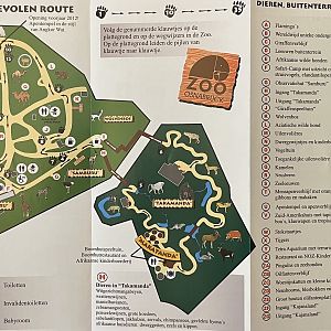 Zoo Map - 2012