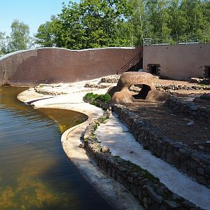 Polar bear exhibit, 2023-05-19