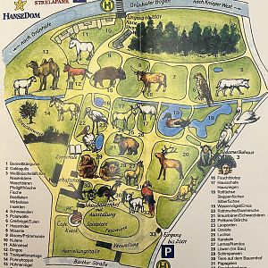 Zoo Map - 2001
