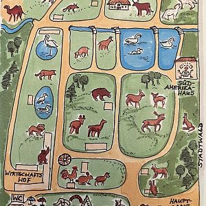 Zoo Map - 1999