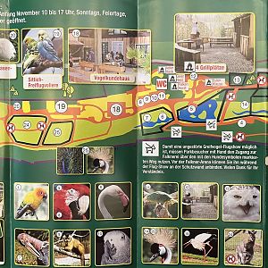 Vogelpark Steinen Map - 2015