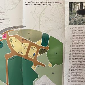 Wildgehege Moritzburg Map - 1996