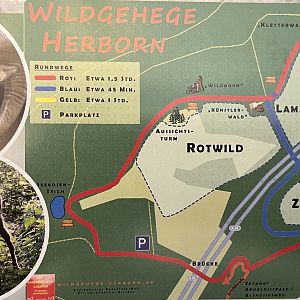 Wildgehege Herborn Map - undated