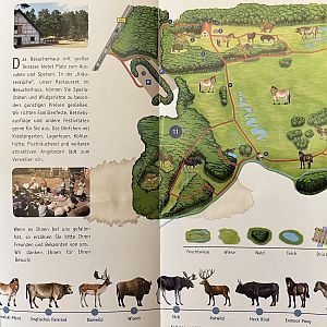 Wildpark Schorfheide Map - undated