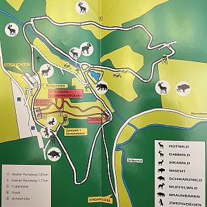 Wild-und Freizeitpark Westerwald Map - undated