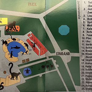 Tierpark Wittenberg Map - undated