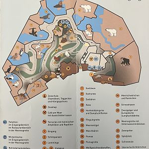 Zoo Map - undated