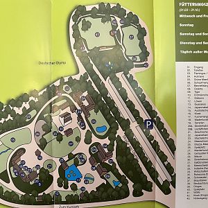 Zoo in der Wingst Map - 2014