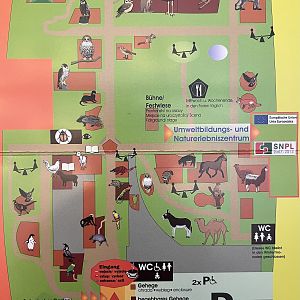 Tierpark Zittau Map - undated